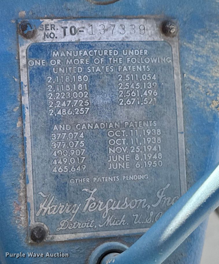 image for item ET4042 Harry Ferguson 30 tractor