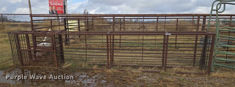 image for item ET5300 Shop built livestock chute