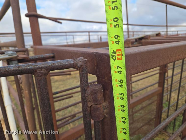 image for item ET5300 Shop built livestock chute