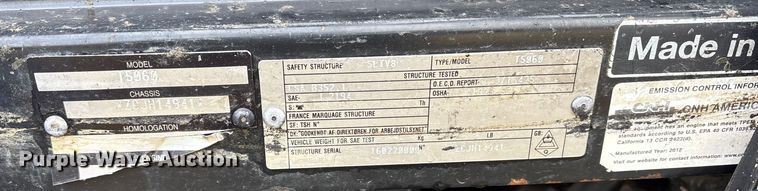 image for item ET7329 2012 New Holland T5060 MFWD tractor