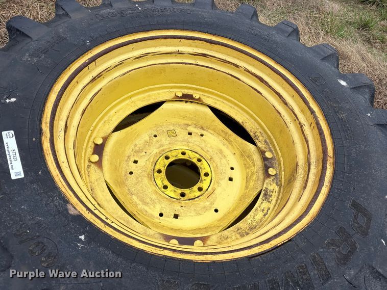 image for item ET7333 (2) PrimeX 460/85-34 tires and wheels