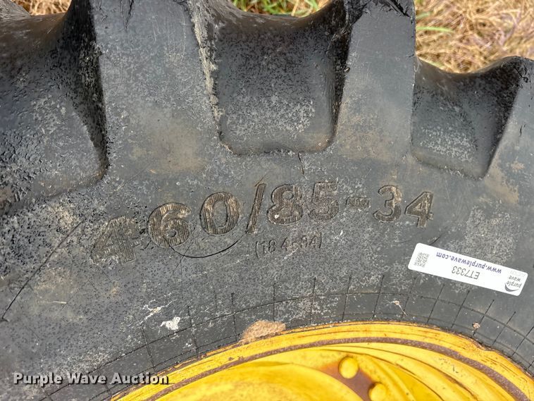 image for item ET7333 (2) PrimeX 460/85-34 tires and wheels