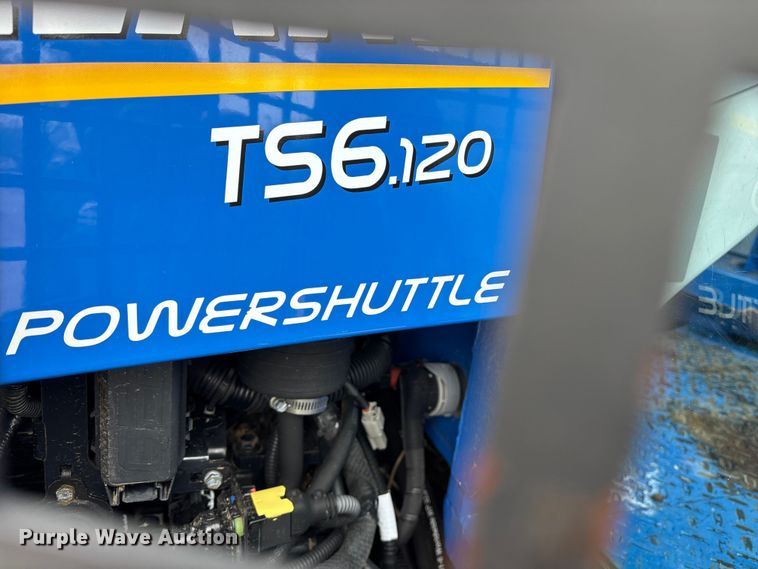 image for item ET7353 2015 New Holland TS6.120 MFWD tractor