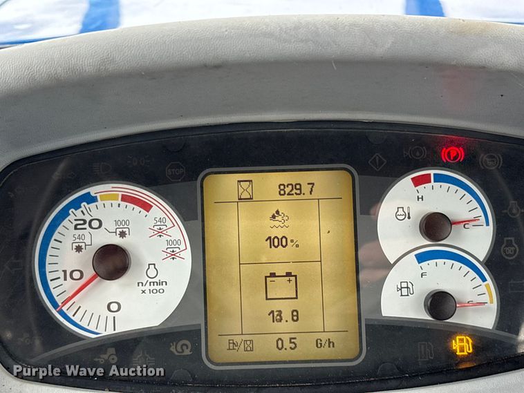 image for item ET7353 2015 New Holland TS6.120 MFWD tractor