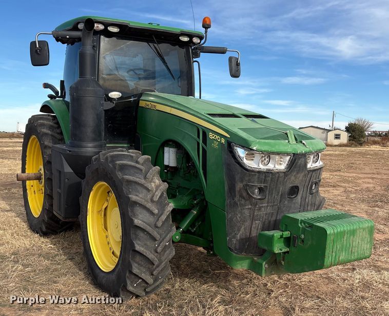 image for item EU4741 2015 John Deere 8270R MFWD tractor
