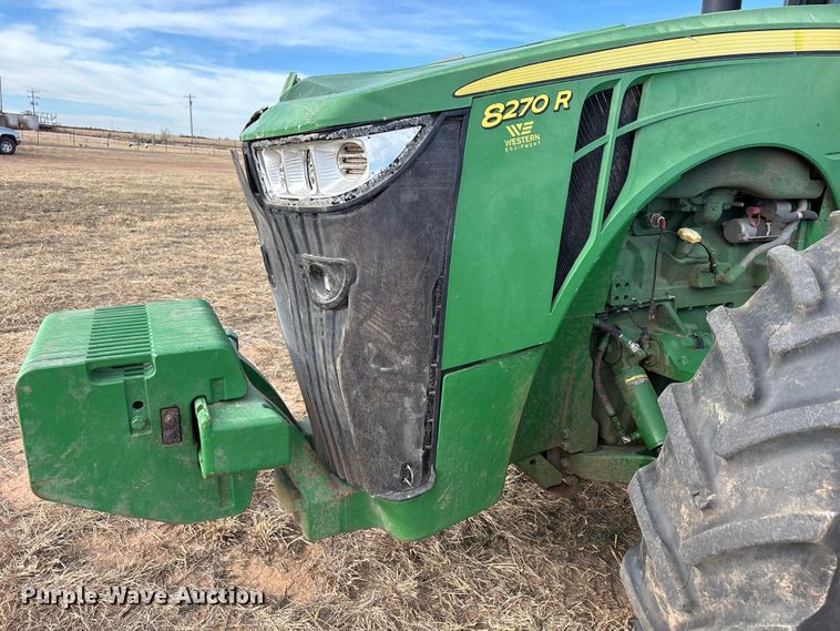 image for item EU4741 2015 John Deere 8270R MFWD tractor
