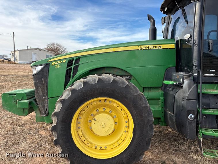 image for item EU4741 2015 John Deere 8270R MFWD tractor