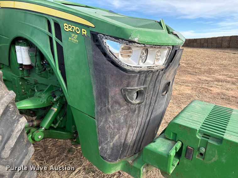 image for item EU4741 2015 John Deere 8270R MFWD tractor