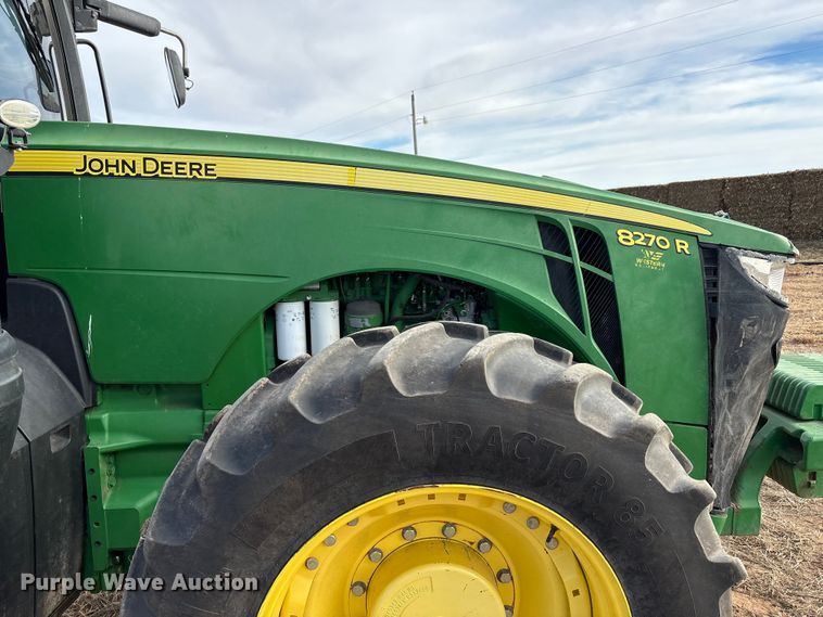 image for item EU4741 2015 John Deere 8270R MFWD tractor