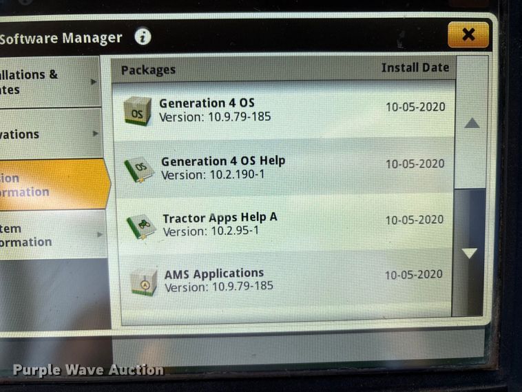 image for item EU4741 2015 John Deere 8270R MFWD tractor