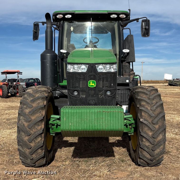 image for item EU4742 2014 John Deere 7210R MFWD tractor