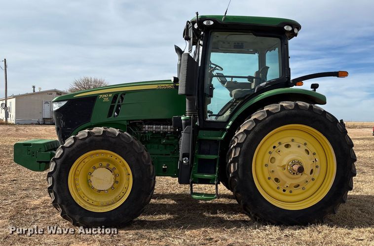 image for item EU4742 2014 John Deere 7210R MFWD tractor