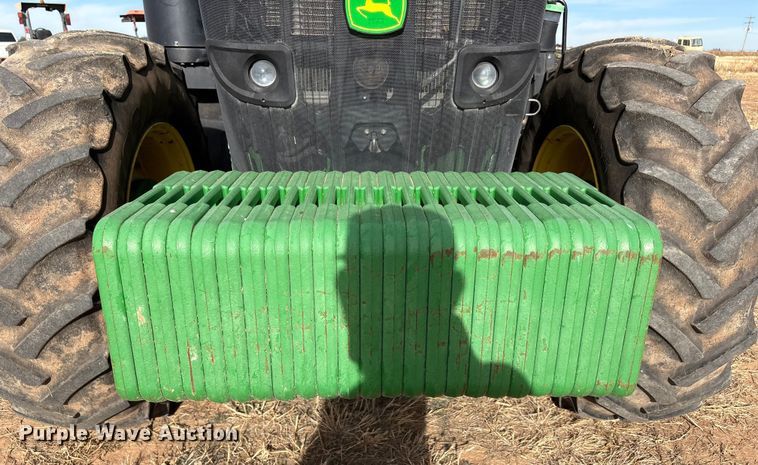 image for item EU4742 2014 John Deere 7210R MFWD tractor