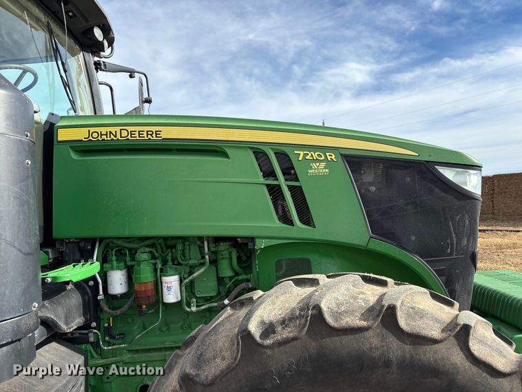 image for item EU4742 2014 John Deere 7210R MFWD tractor