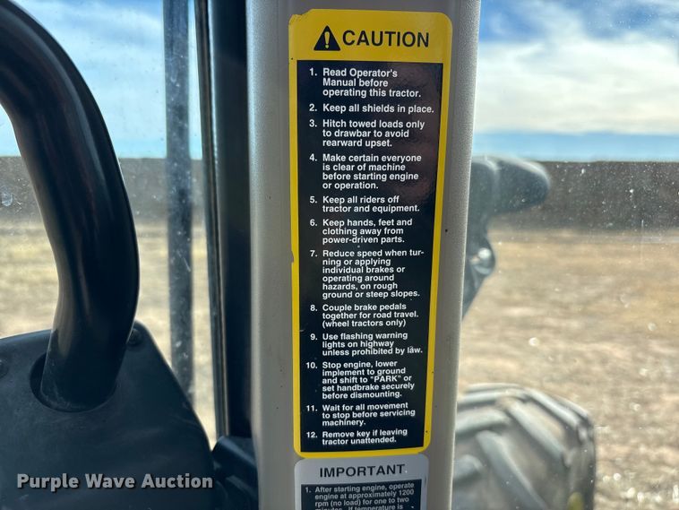 image for item EU4742 2014 John Deere 7210R MFWD tractor