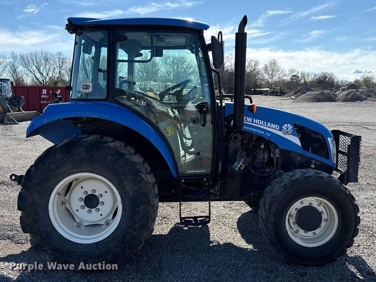 image for item EU5498 2019 New Holland PowerStar 75 MFWD tractor