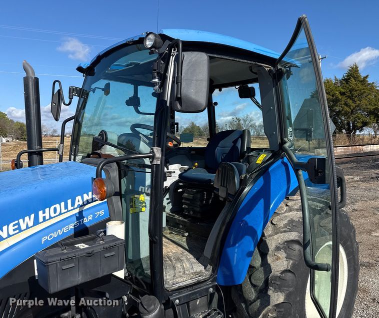 image for item EU5498 2019 New Holland PowerStar 75 MFWD tractor