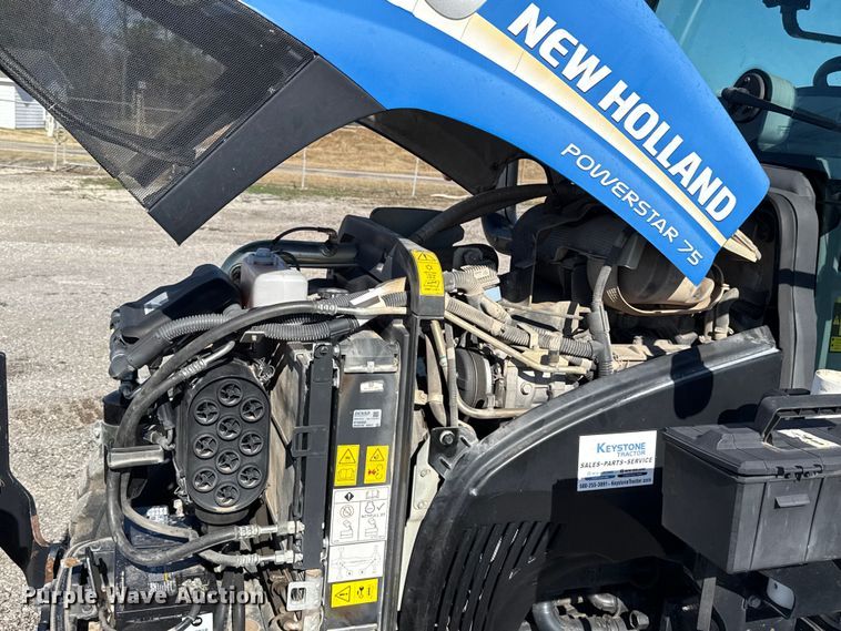 image for item EU5498 2019 New Holland PowerStar 75 MFWD tractor