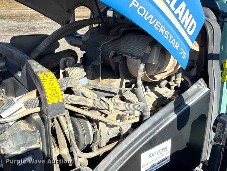 image for item EU5498 2019 New Holland PowerStar 75 MFWD tractor