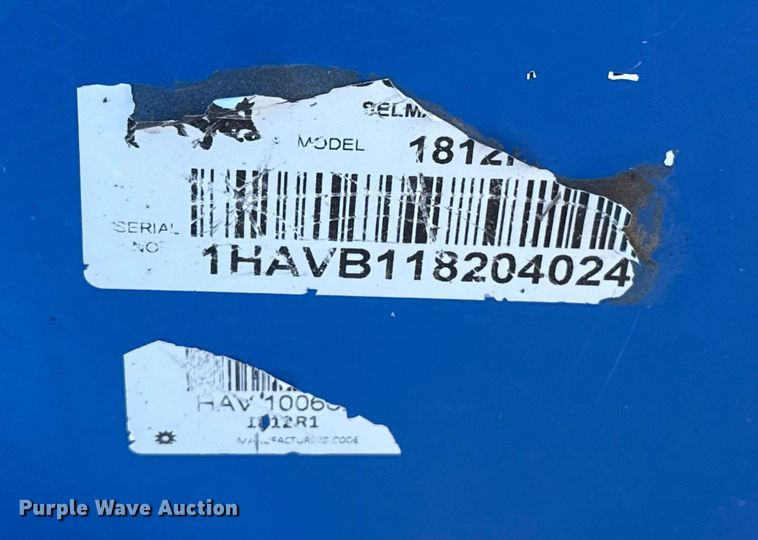 image for item EU5499 Brush Hog 1812 batwing rotary mower