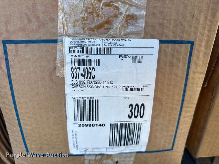 image for item EU6309 (6) boxes of flanged bushings