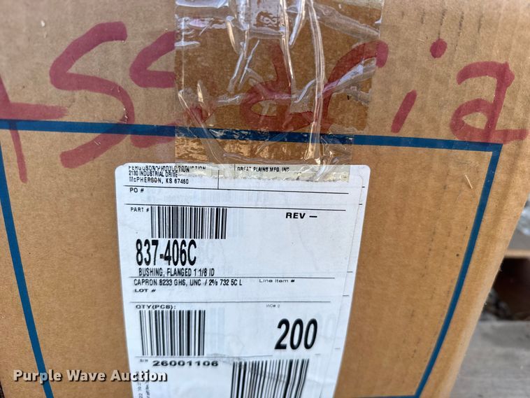 image for item EU6309 (6) boxes of flanged bushings