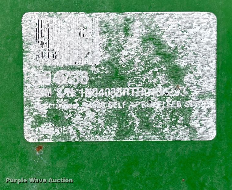 image for item EU6360 2017 John Deere R4038 sprayer