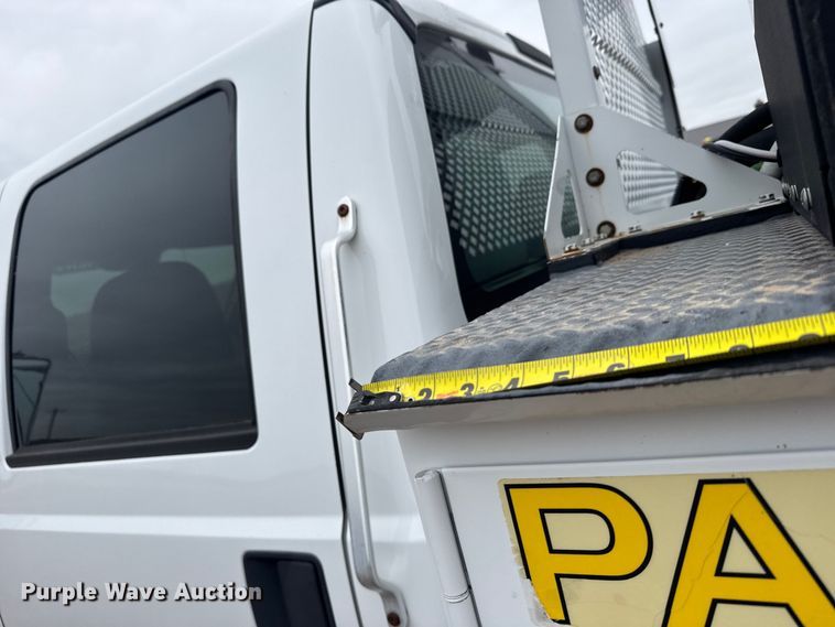 image for item EU6363 2015 Ford F750 Super Duty Crew Cab utility / service truck