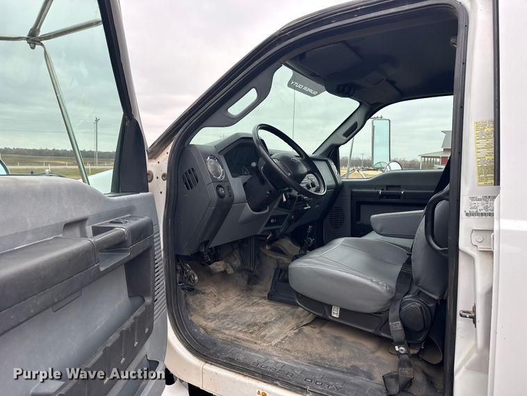 image for item EU6363 2015 Ford F750 Super Duty Crew Cab utility / service truck