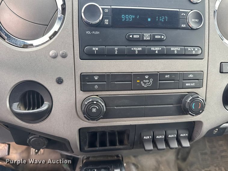 image for item EU6363 2015 Ford F750 Super Duty Crew Cab utility / service truck