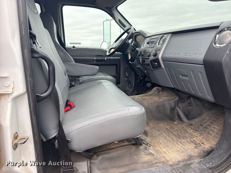 image for item EU6363 2015 Ford F750 Super Duty Crew Cab utility / service truck