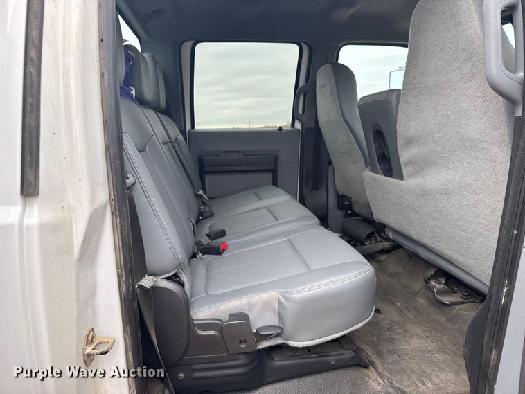 image for item EU6363 2015 Ford F750 Super Duty Crew Cab utility / service truck