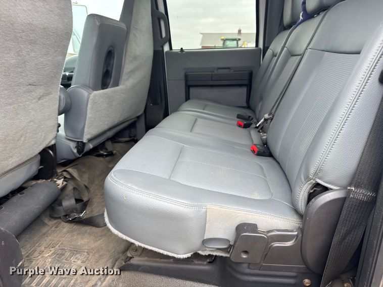 image for item EU6363 2015 Ford F750 Super Duty Crew Cab utility / service truck