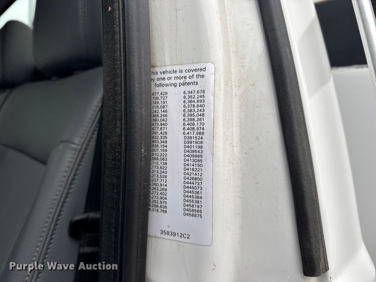 image for item EU6363 2015 Ford F750 Super Duty Crew Cab utility / service truck