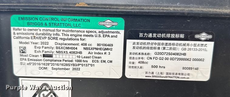 image for item EU6365 2023 Unverferth Seedrunner 2755 seed tender