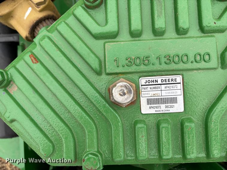 image for item EU6367 2022 John Deere FC20R batwing rotary mower