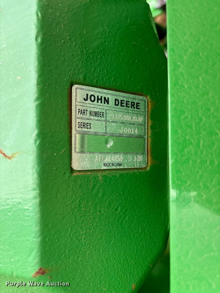 image for item EU6367 2022 John Deere FC20R batwing rotary mower