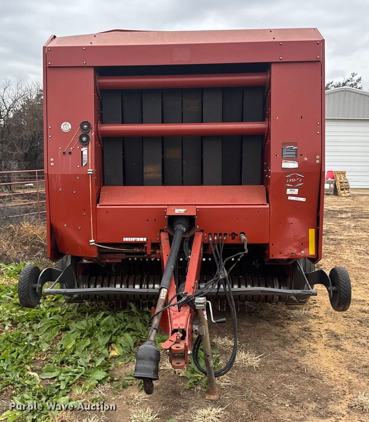 image for item EU6413 2007 Massey Ferguson 2756 round baler