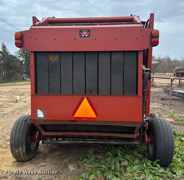 image for item EU6413 2007 Massey Ferguson 2756 round baler