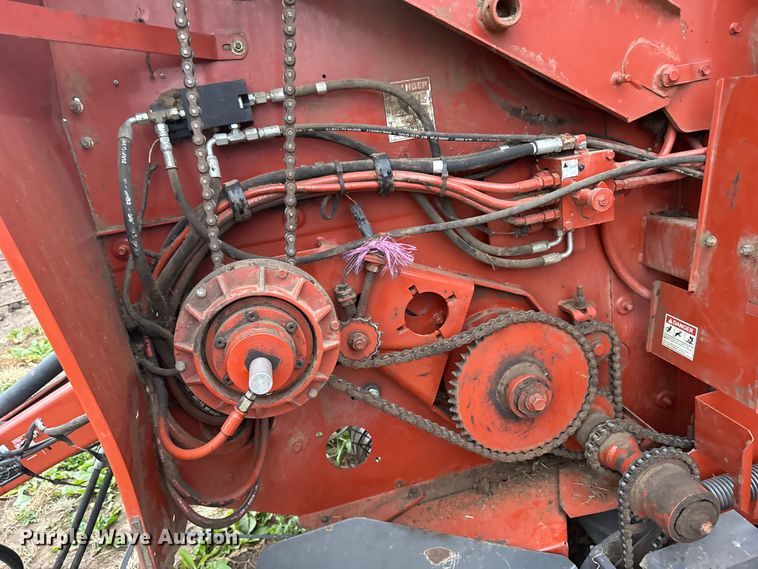 image for item EU6413 2007 Massey Ferguson 2756 round baler