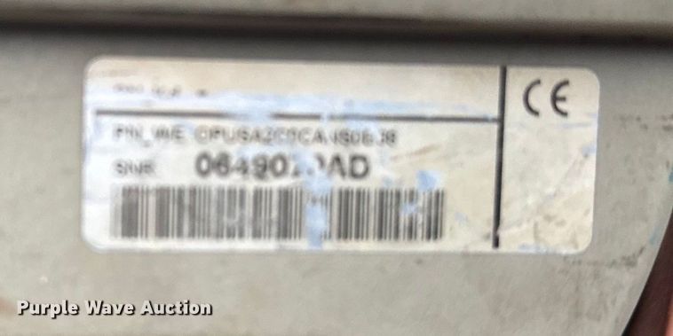 image for item EU6413 2007 Massey Ferguson 2756 round baler