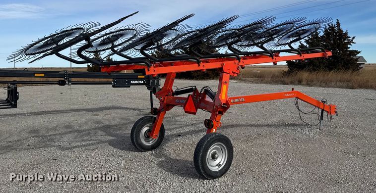 image for item EU6469 2019 Kubota RR212CR hay rake