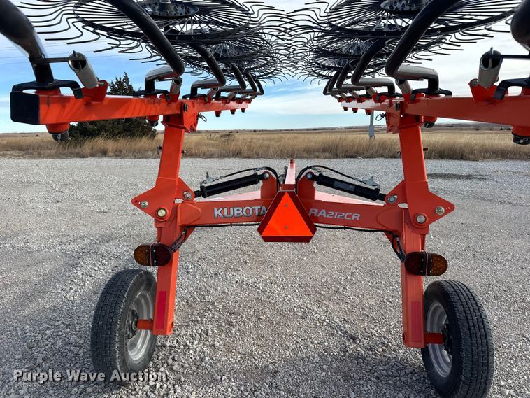 image for item EU6469 2019 Kubota RR212CR hay rake