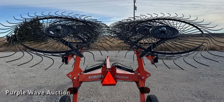 image for item EU6469 2019 Kubota RR212CR hay rake