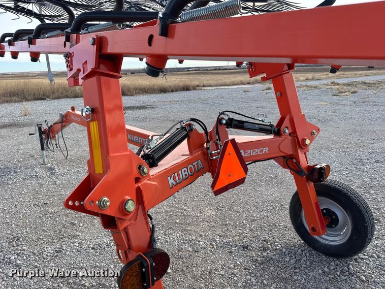 image for item EU6469 2019 Kubota RR212CR hay rake