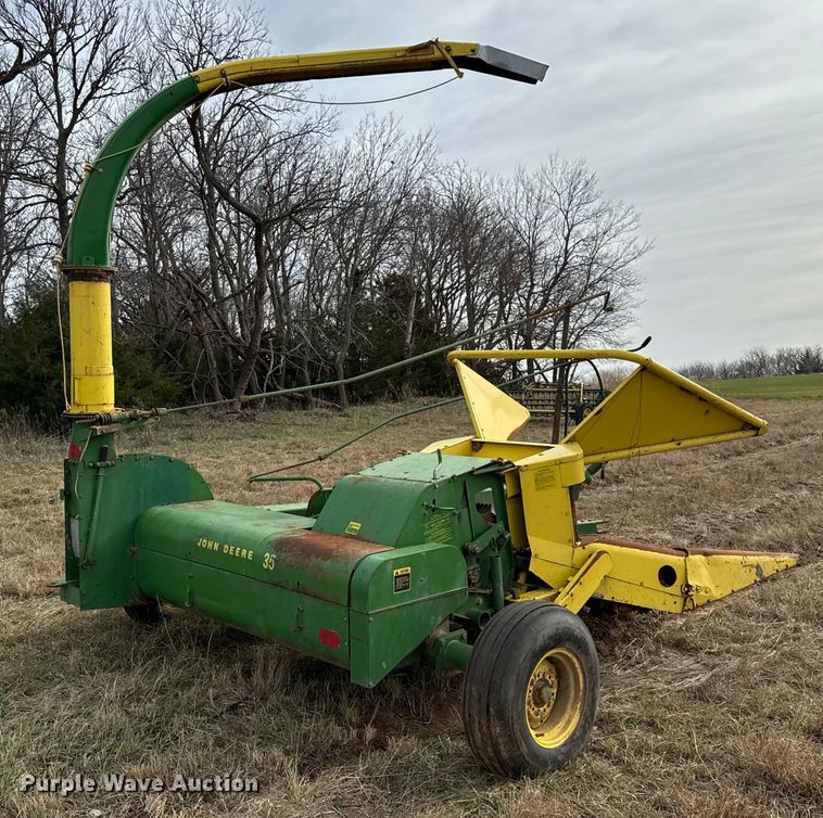image for item EU6480 John Deere 35 forage harvester
