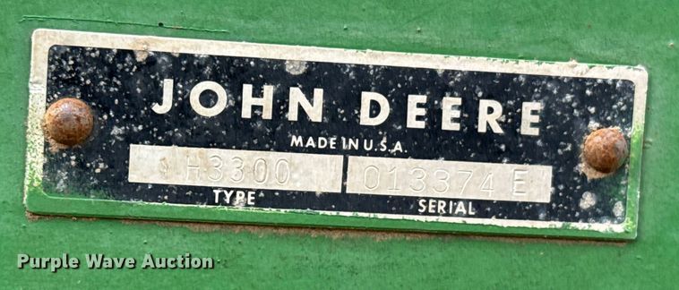 image for item EU6480 John Deere 35 forage harvester