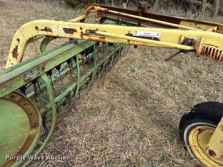 image for item EU6482 John Deere 640 hay rake