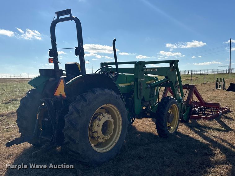 image for item EV2556 2000 John Deere 5310 MFWD tractor