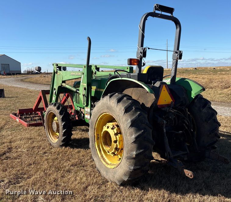 image for item EV2556 2000 John Deere 5310 MFWD tractor